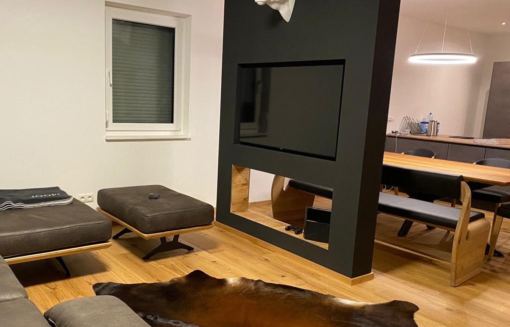 Projektfoto eines modern gestalteten Innenraums